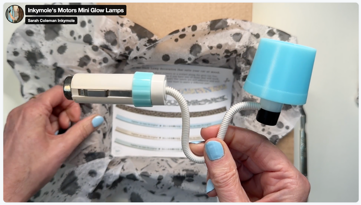 Mini Glow Lamps: some guidance on attaching your decals