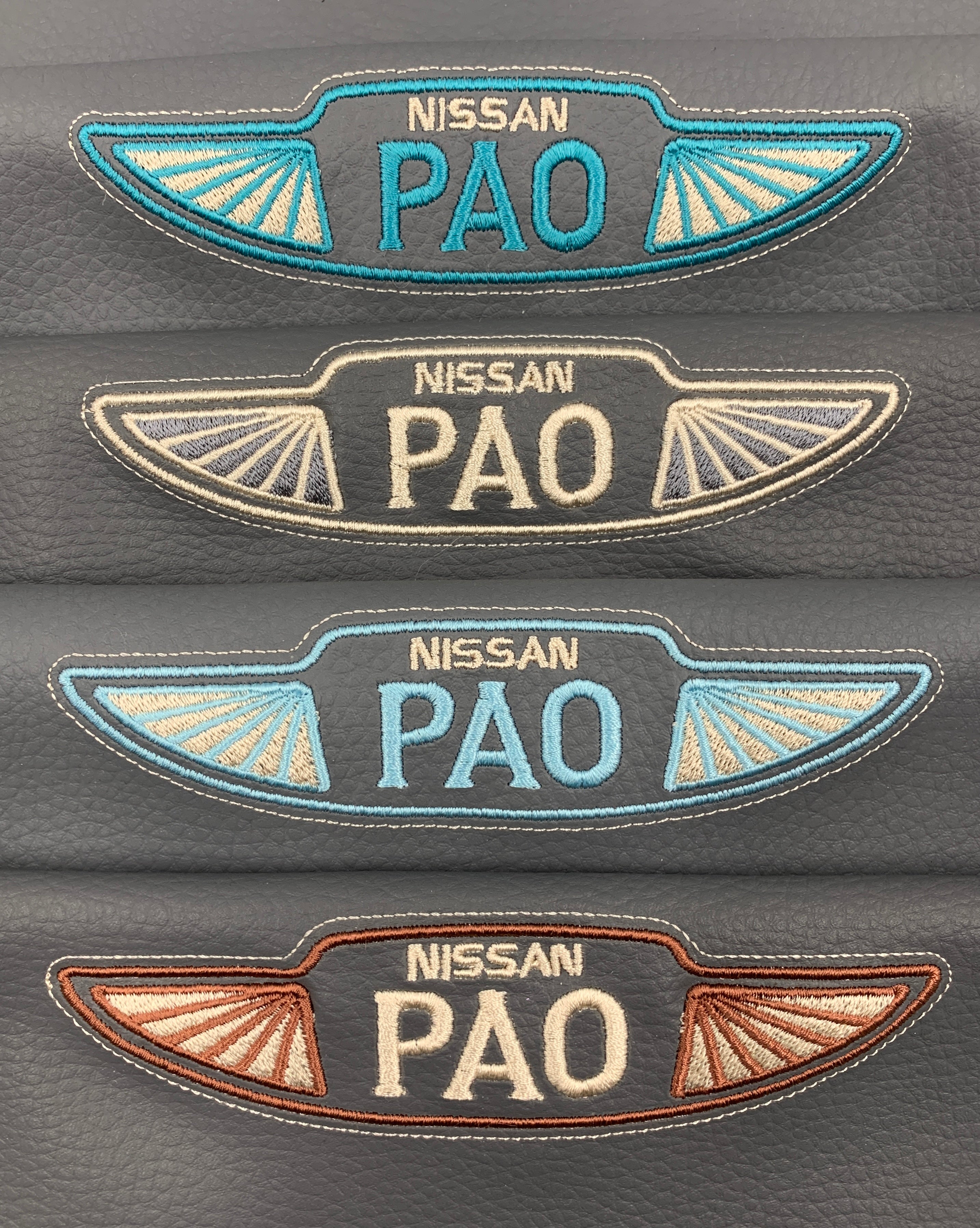 Embroidered Patches in Pao Colours