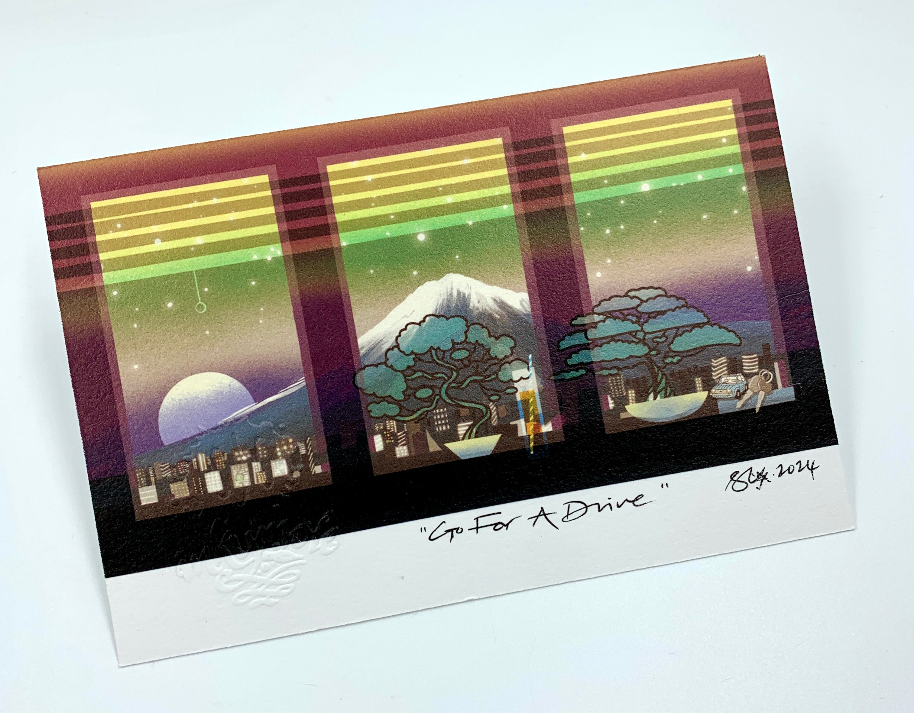 Inkymole's Hagaki mini-print.