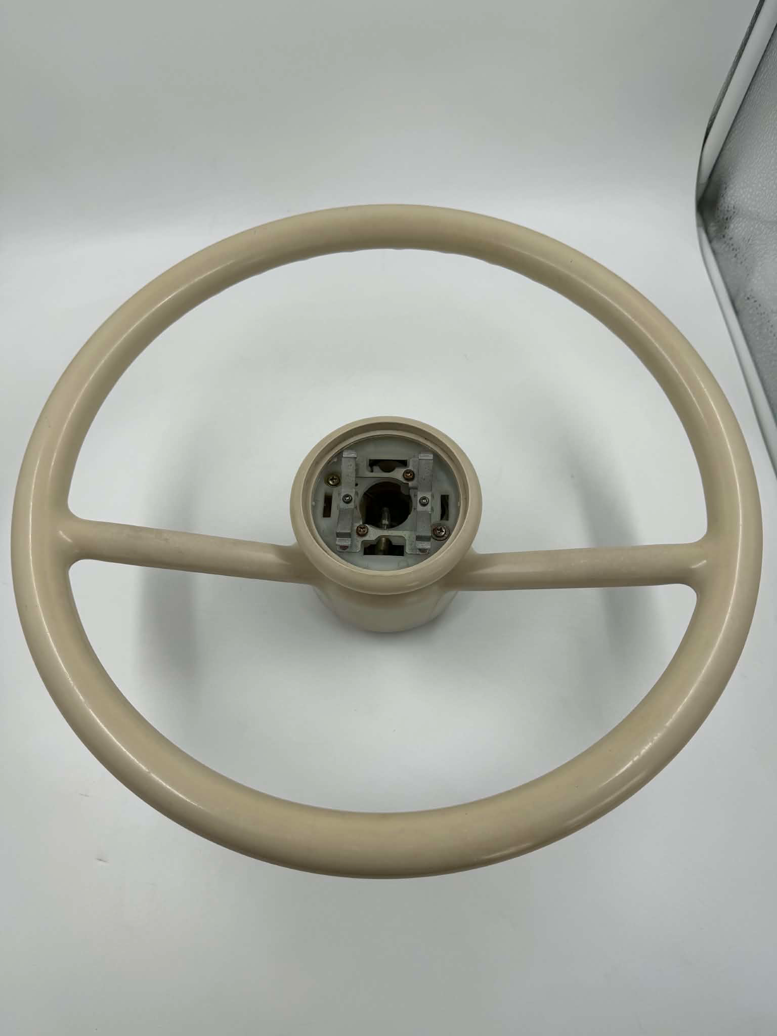 Used ivory Nissan Pao steering wheel - custom order