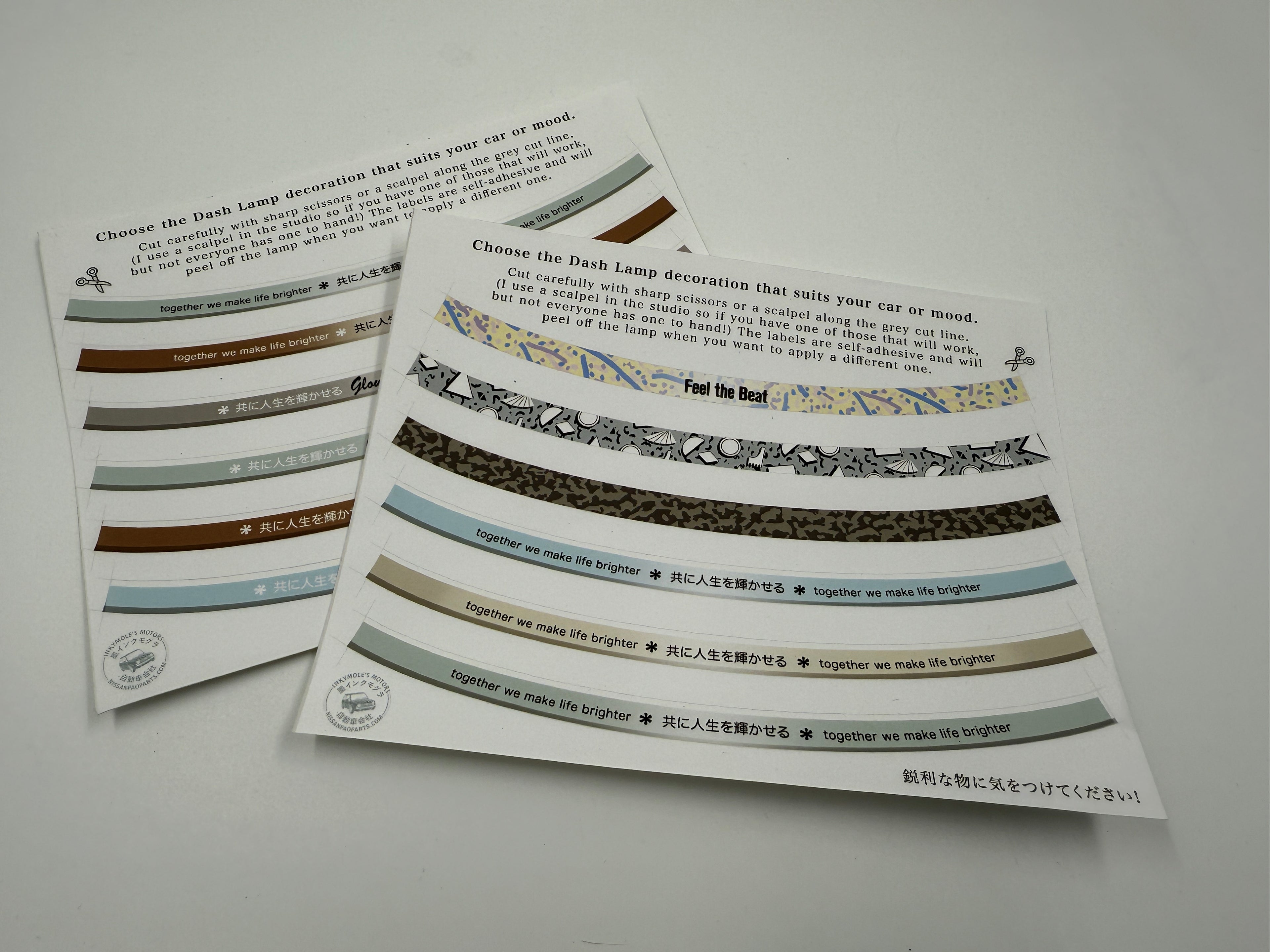 Inkymole's Mini Glow Lamps