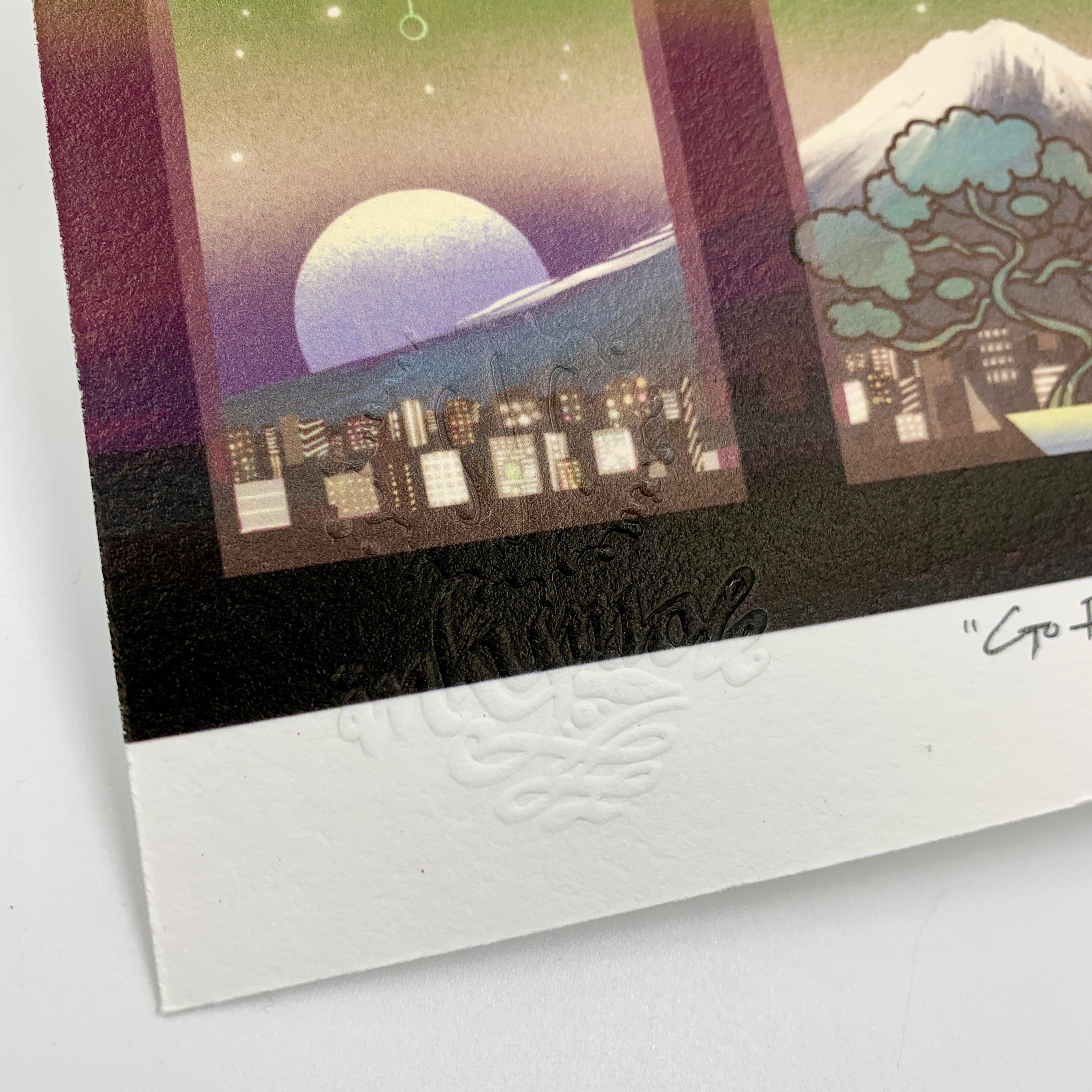 Inkymole's Hagaki mini-print.