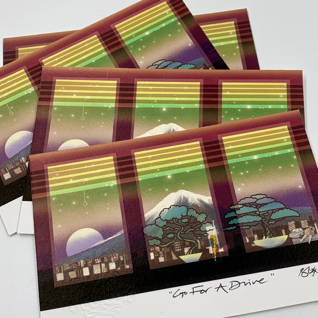 Inkymole's Hagaki mini-print.