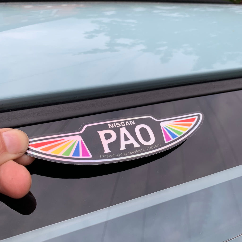 New Pao wings stickers - 9 different colours!