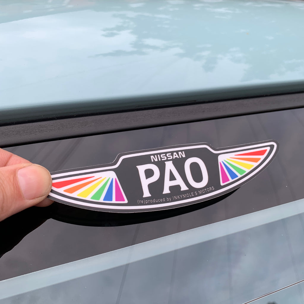 New Pao wings stickers - 9 different colours!