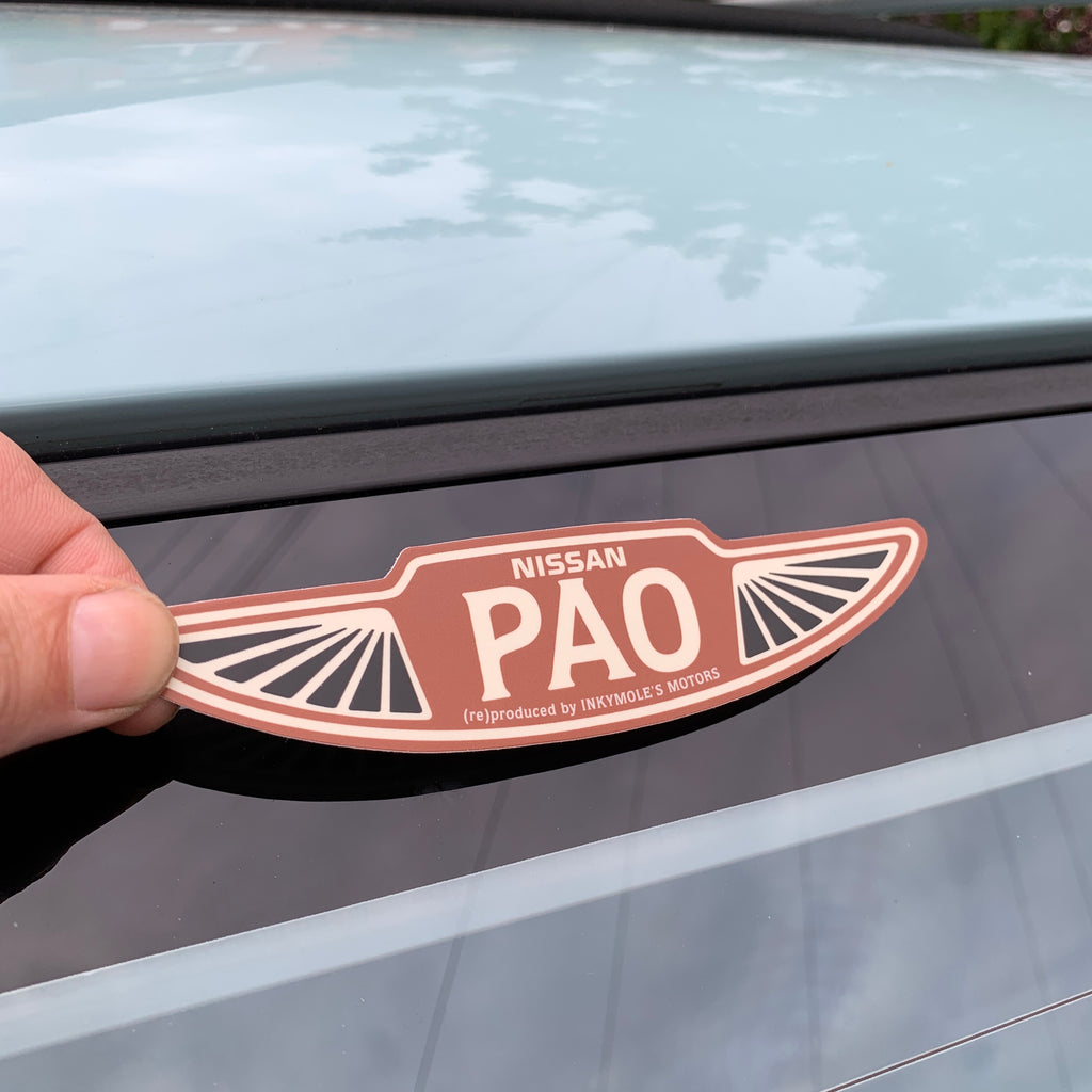 New Pao wings stickers - 9 different colours!