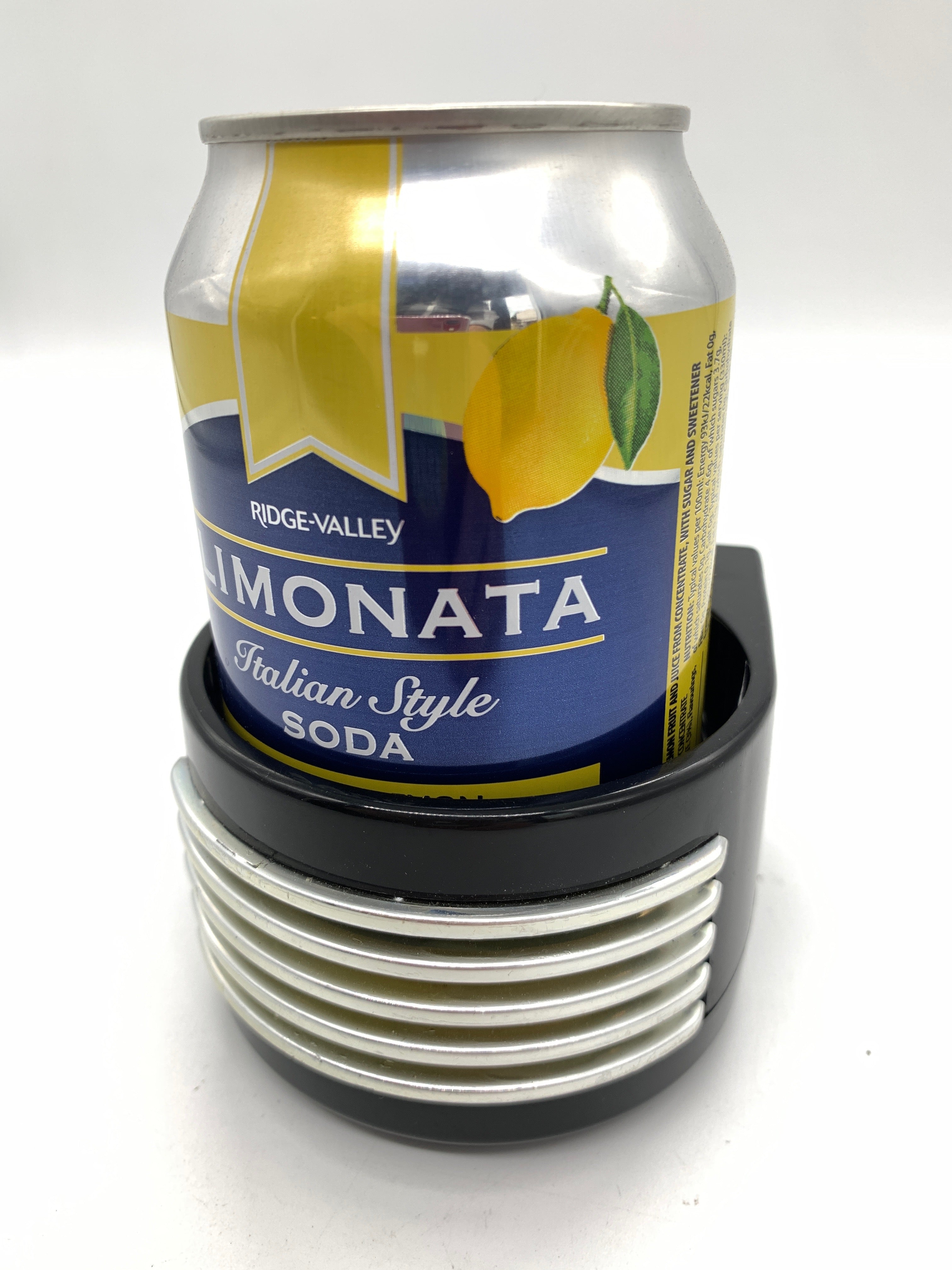 Used JDM chrome effect cup holder, mounts onto vents.