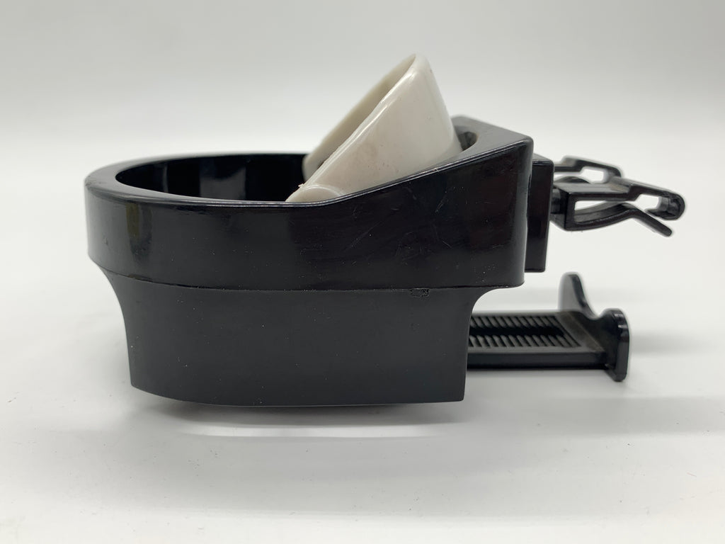 Used JDM cup holder by Fix, 'Black Series' to mount to vents