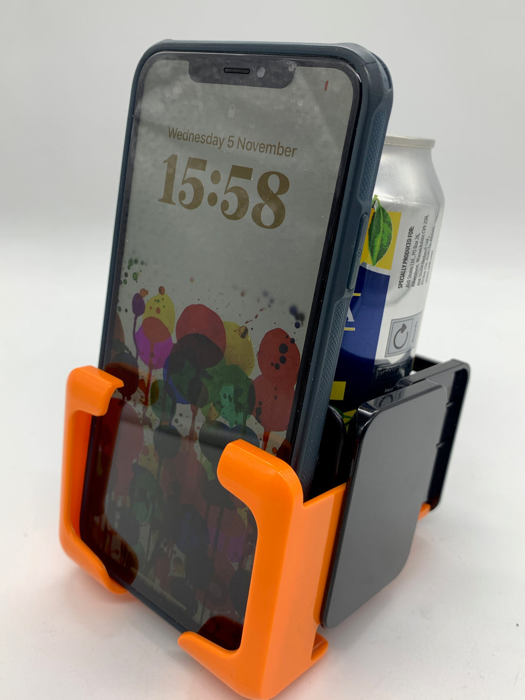 NOS JDM Car Mate phone and drink holder, vintage.