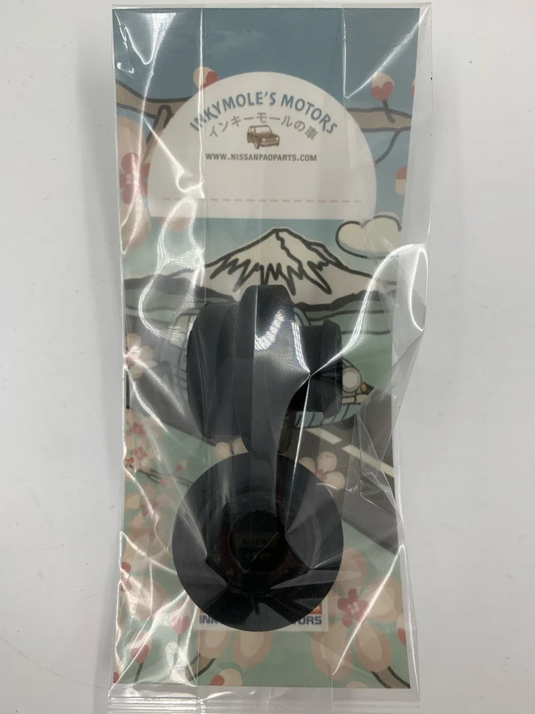 Used original radiator rubber mounts for Nissan Pao, Be-1 and Figaro. Obsolete.