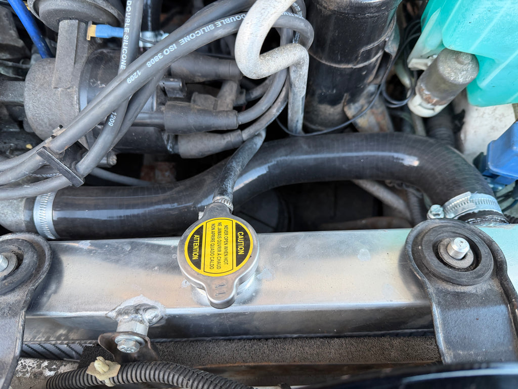 New silicone coolant hoses for Nissan S-Cargo