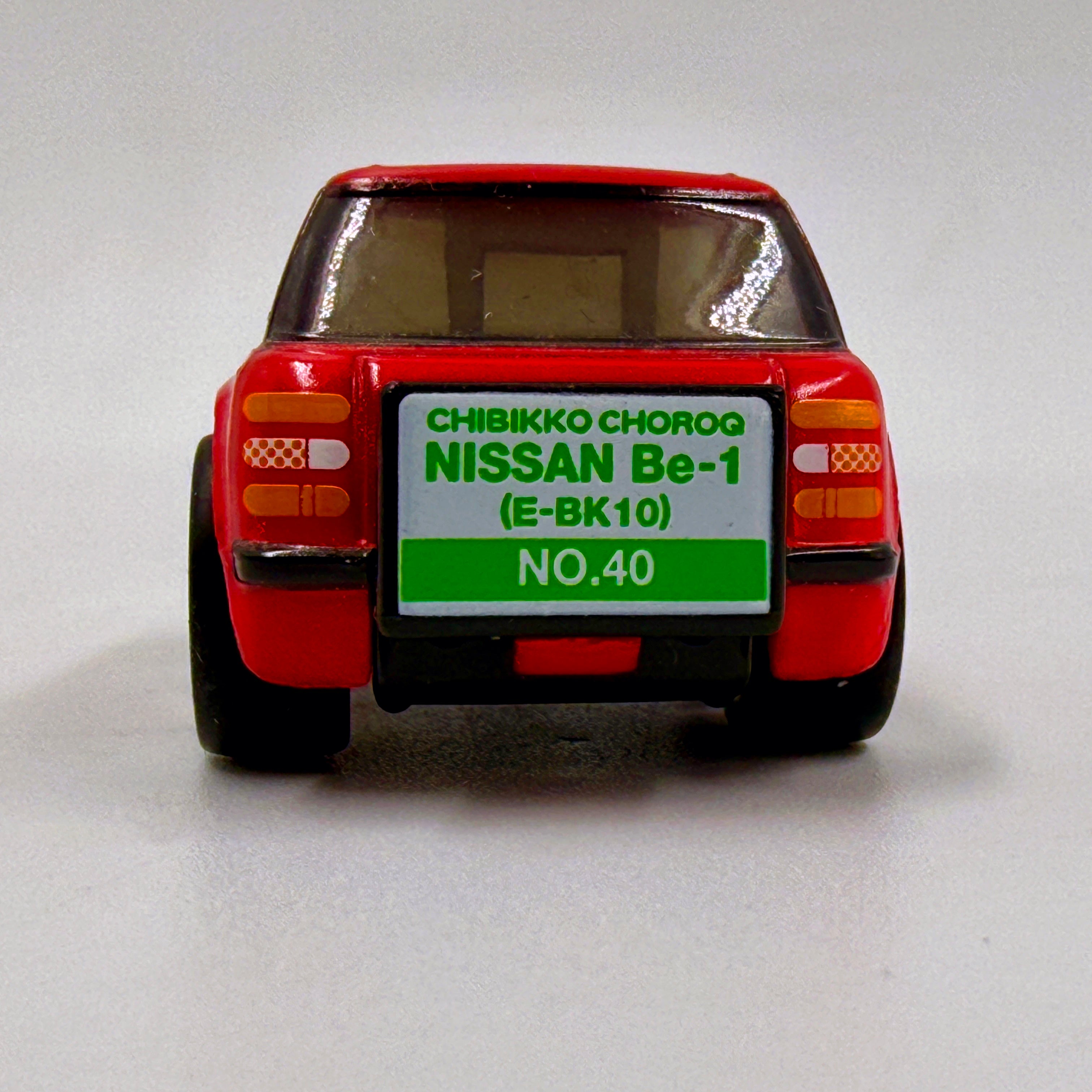 Tiny 'Pull-Back-And-Go' Red Be-1 Toy