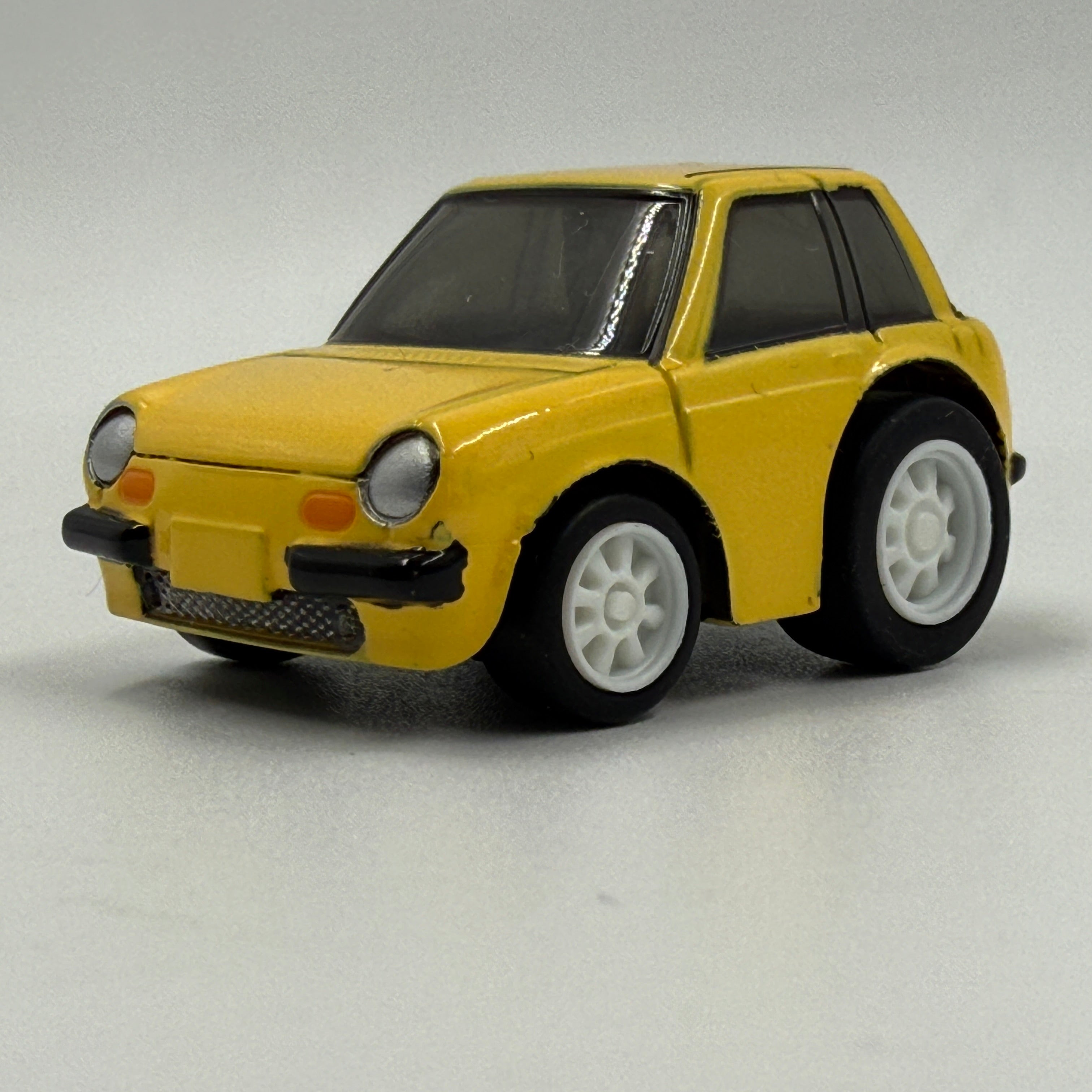 Tiny 'Pull-Back-And-Go' Yellow Be-1 Toy