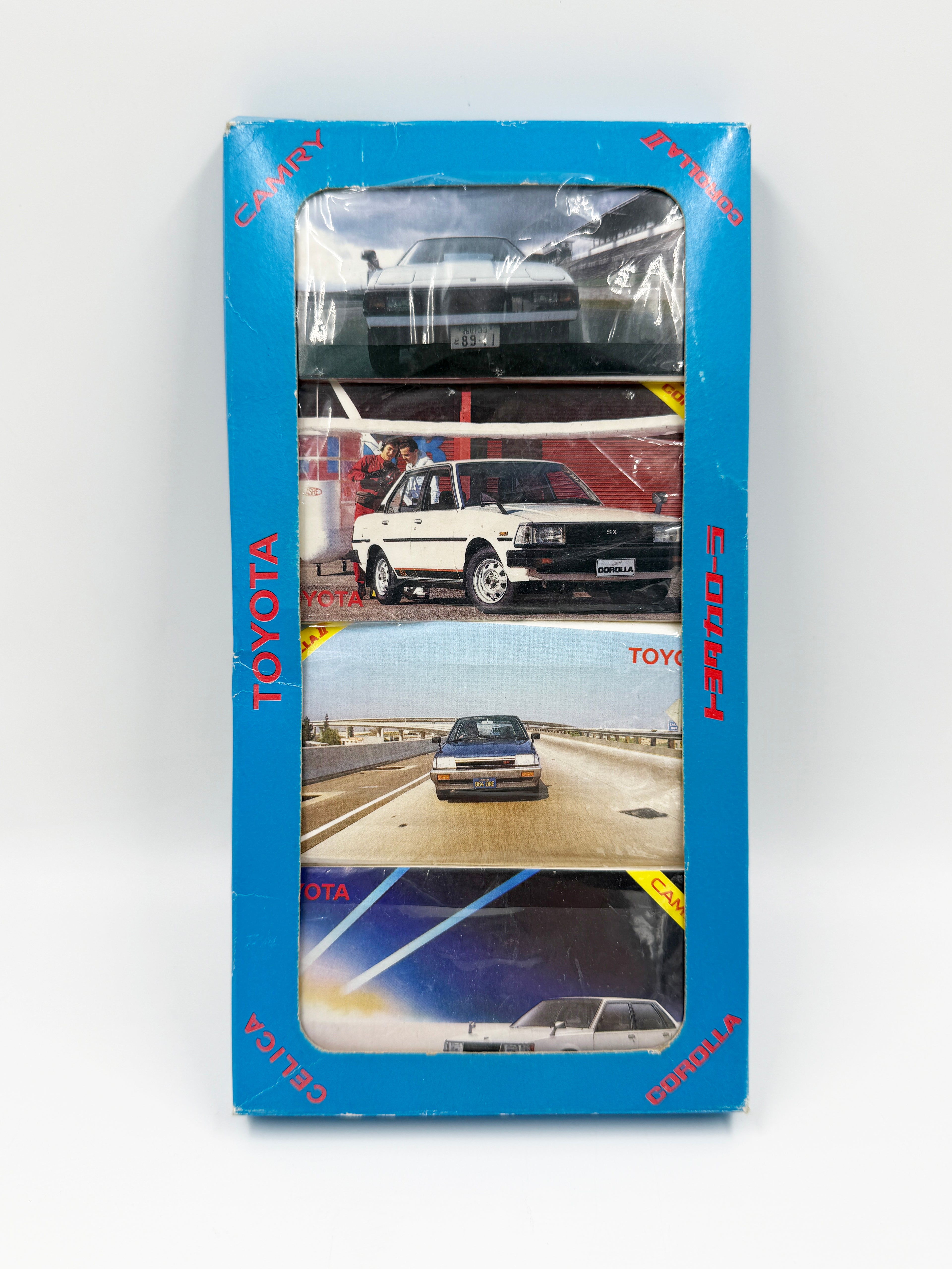 Rare Photographic Tissue Pack Set: Toyota