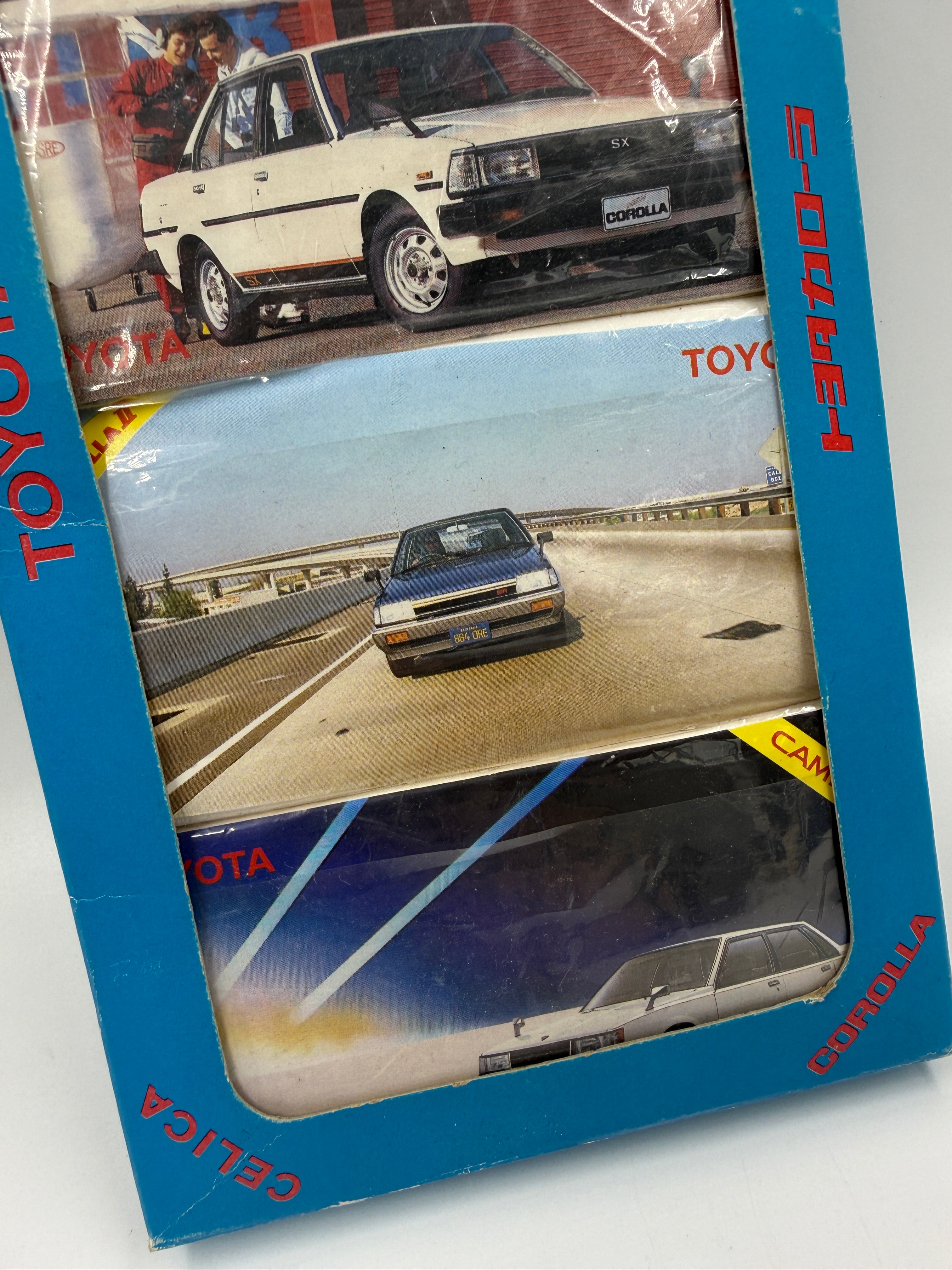 Rare Photographic Tissue Pack Set: Toyota