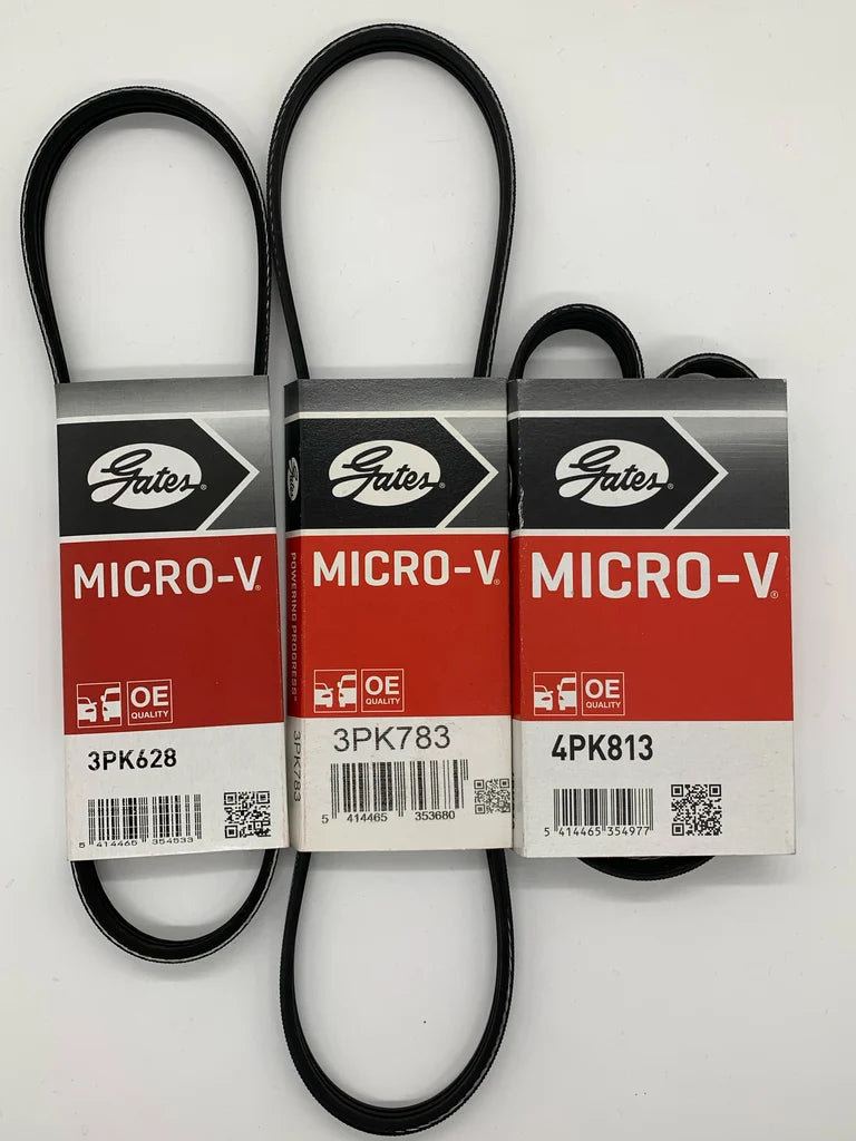 New Gates AC, PAS and alternator belts for Nissan Pao, K10 Micra and Figaro