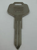 A single metal key with a textured head and a flat blade, featuring the stamped characters 'M301' on the keyway, shown against a plain light gray background.