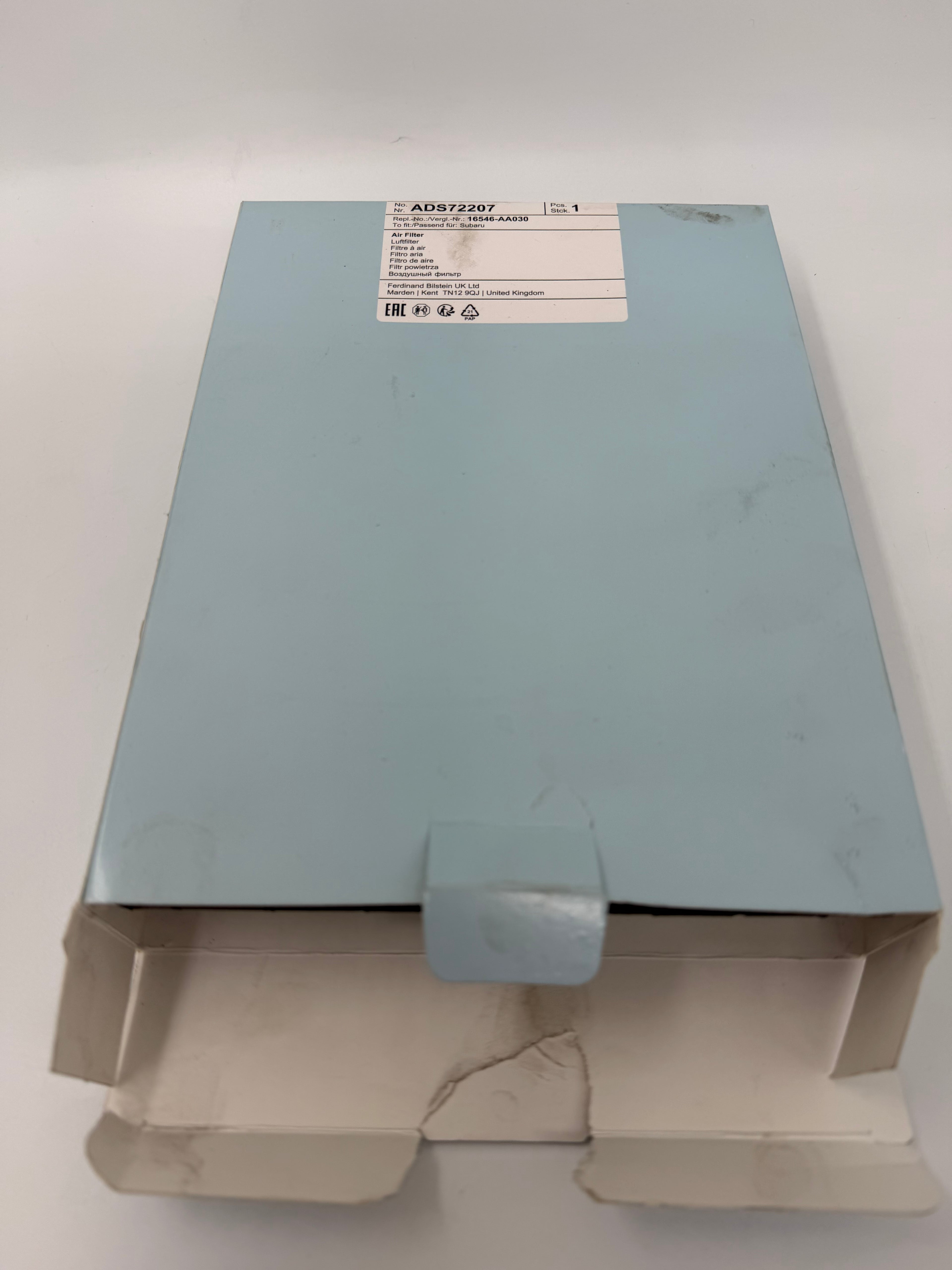 New Blueprint Nissan Figaro air filter