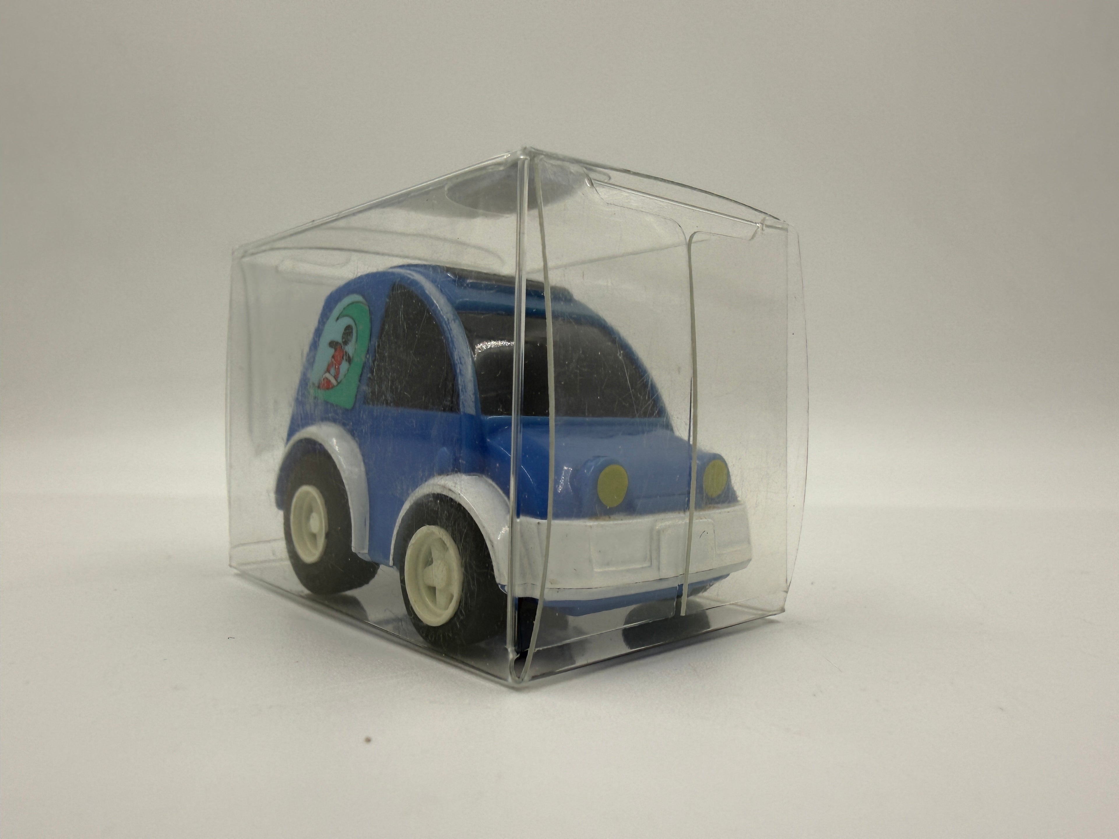 'Pull-Back-And-Go' Blue S-Cargo Toy, boxed