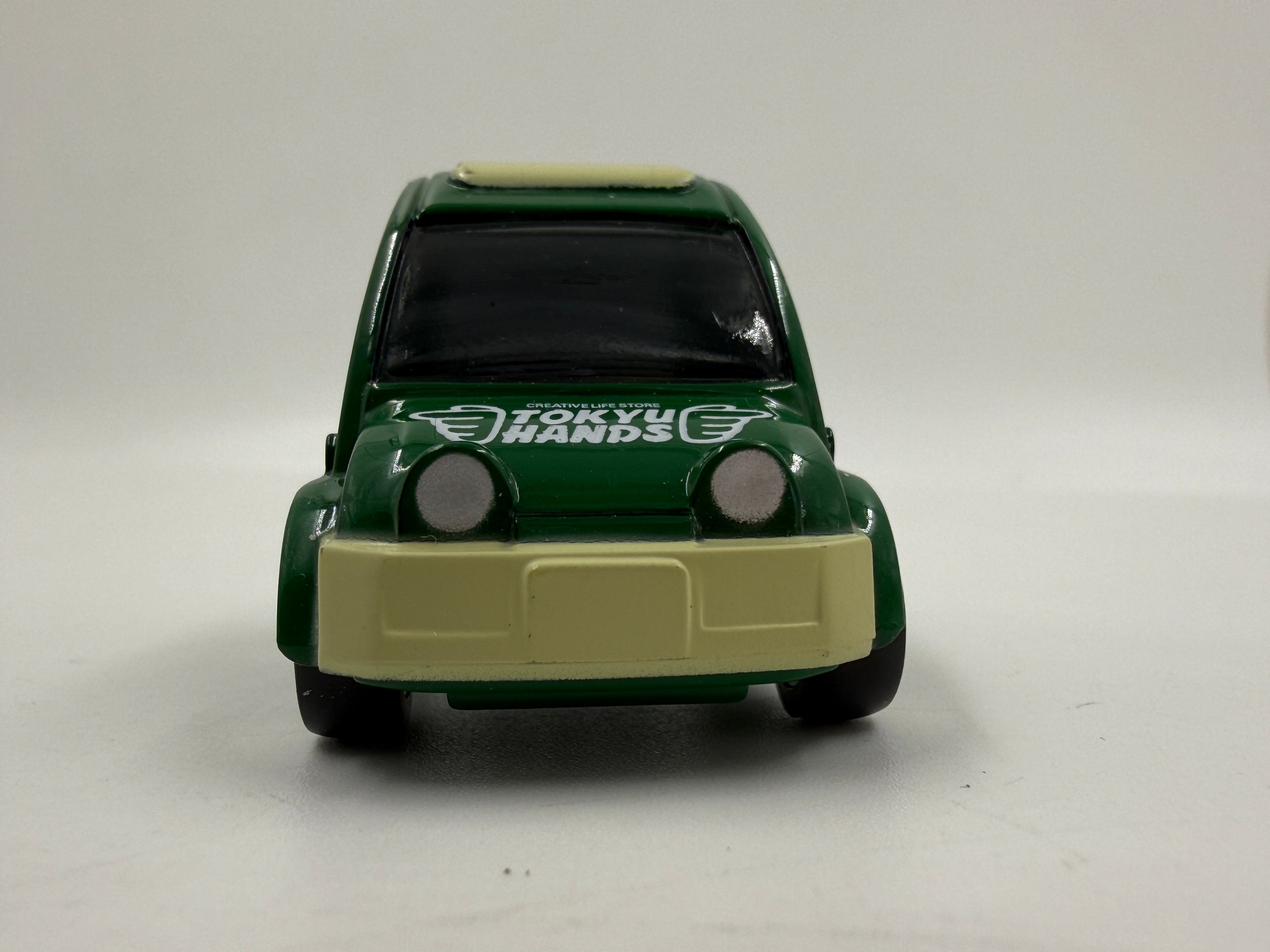 Green S-Cargo 'Tokyu Hands' edition toy, boxed