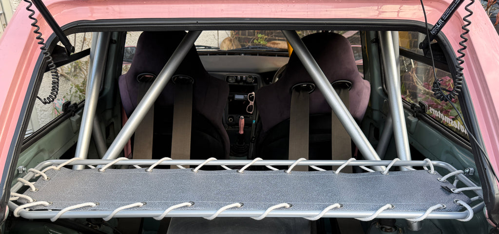 Parcel Shelf Hammocks / made to order