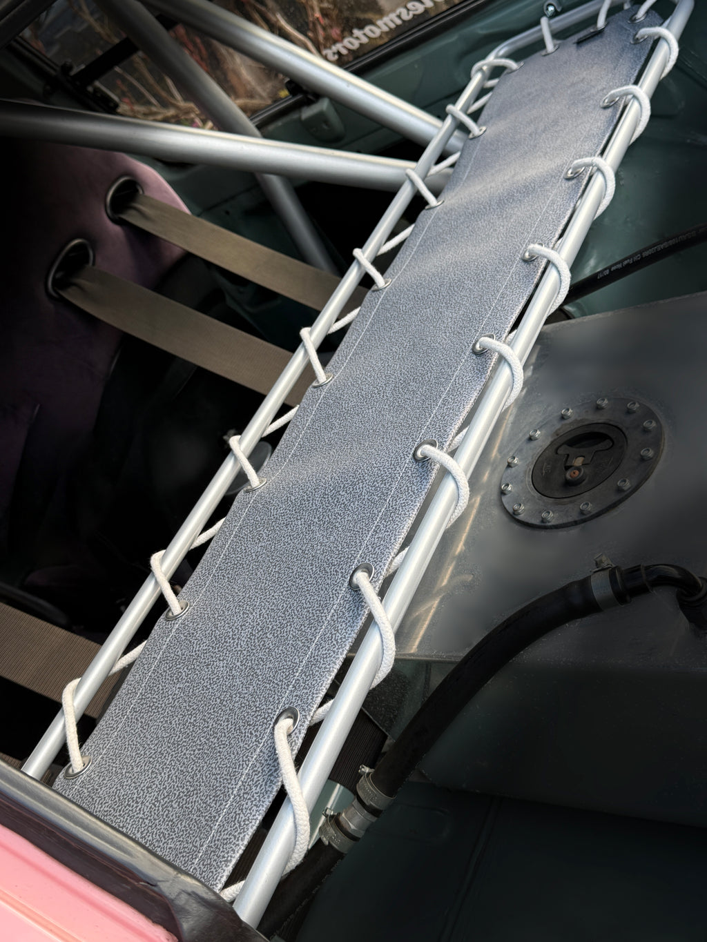 Parcel Shelf Hammocks / made to order