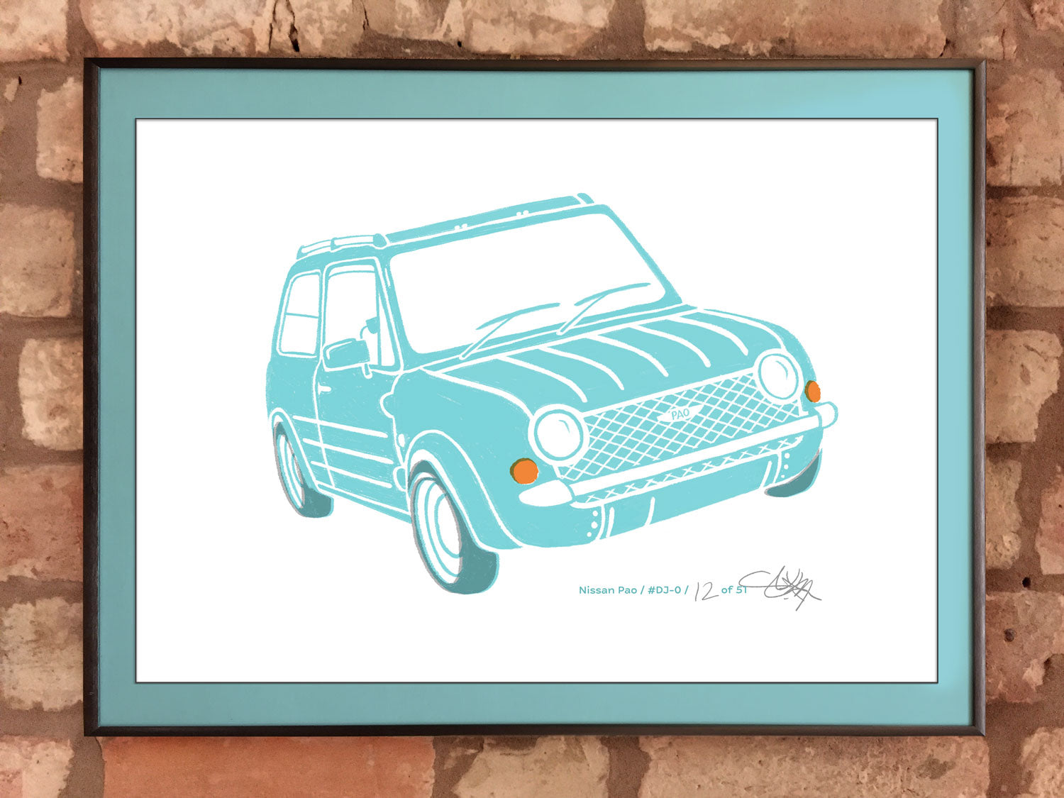 Inkymole's limited edition, signed and numbered Pao Prints