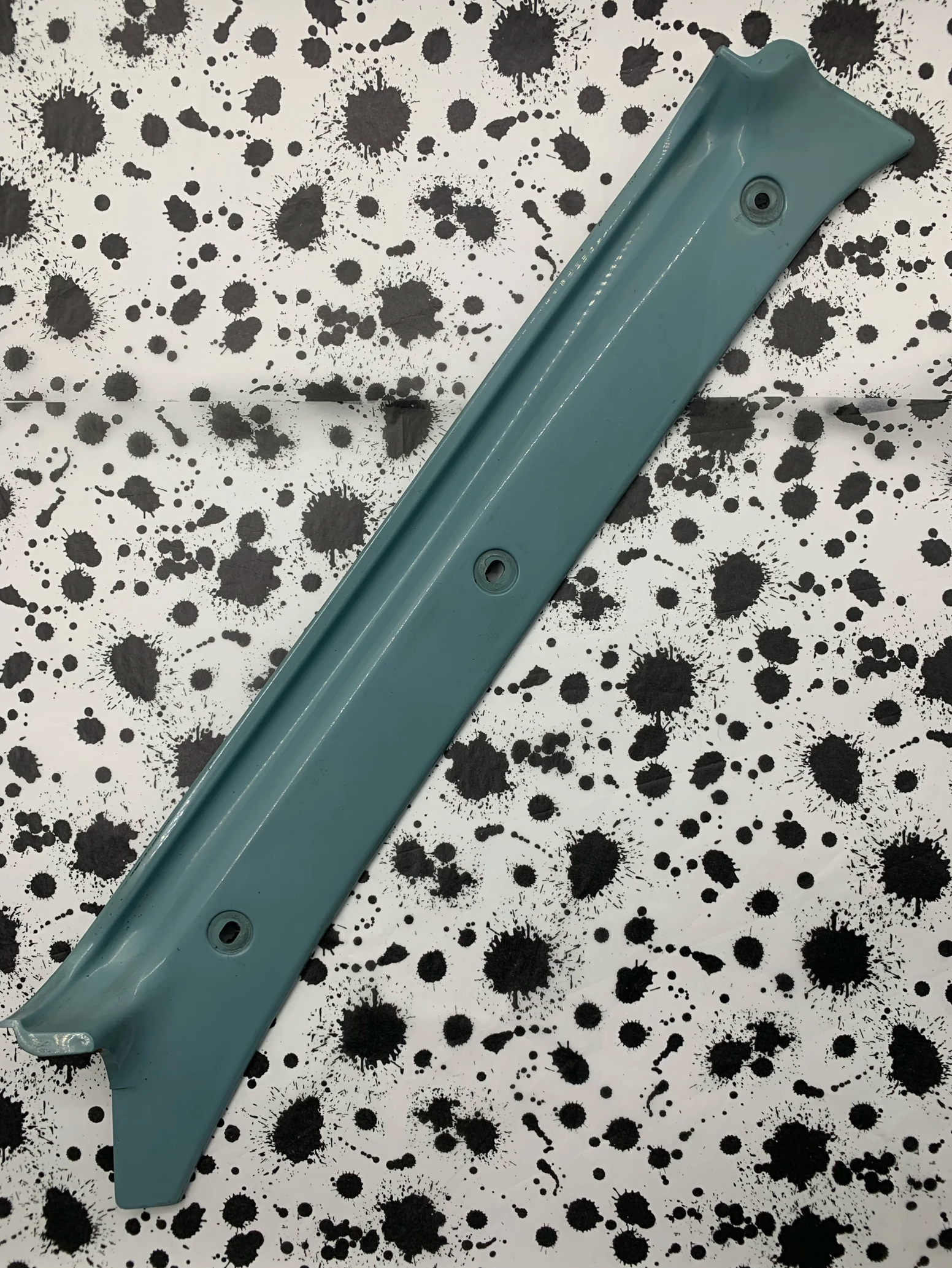 Pao front pillar cover Aqua Grey or Ivory, used