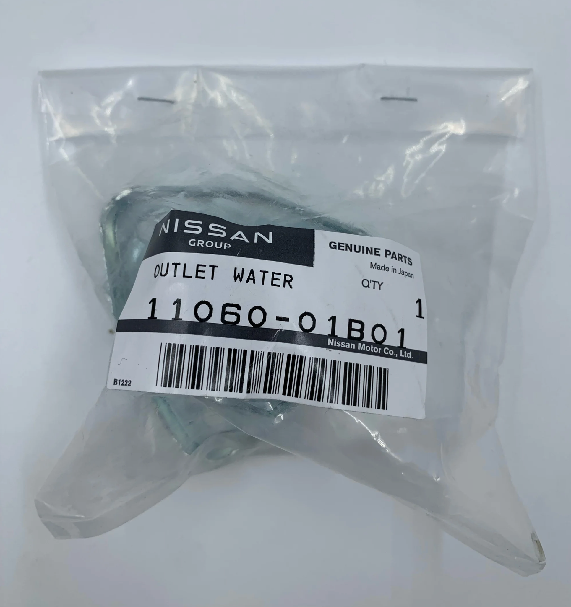 Nissan thermostat housing for Pao, Be-1, Figaro and K10 Micra, NEW