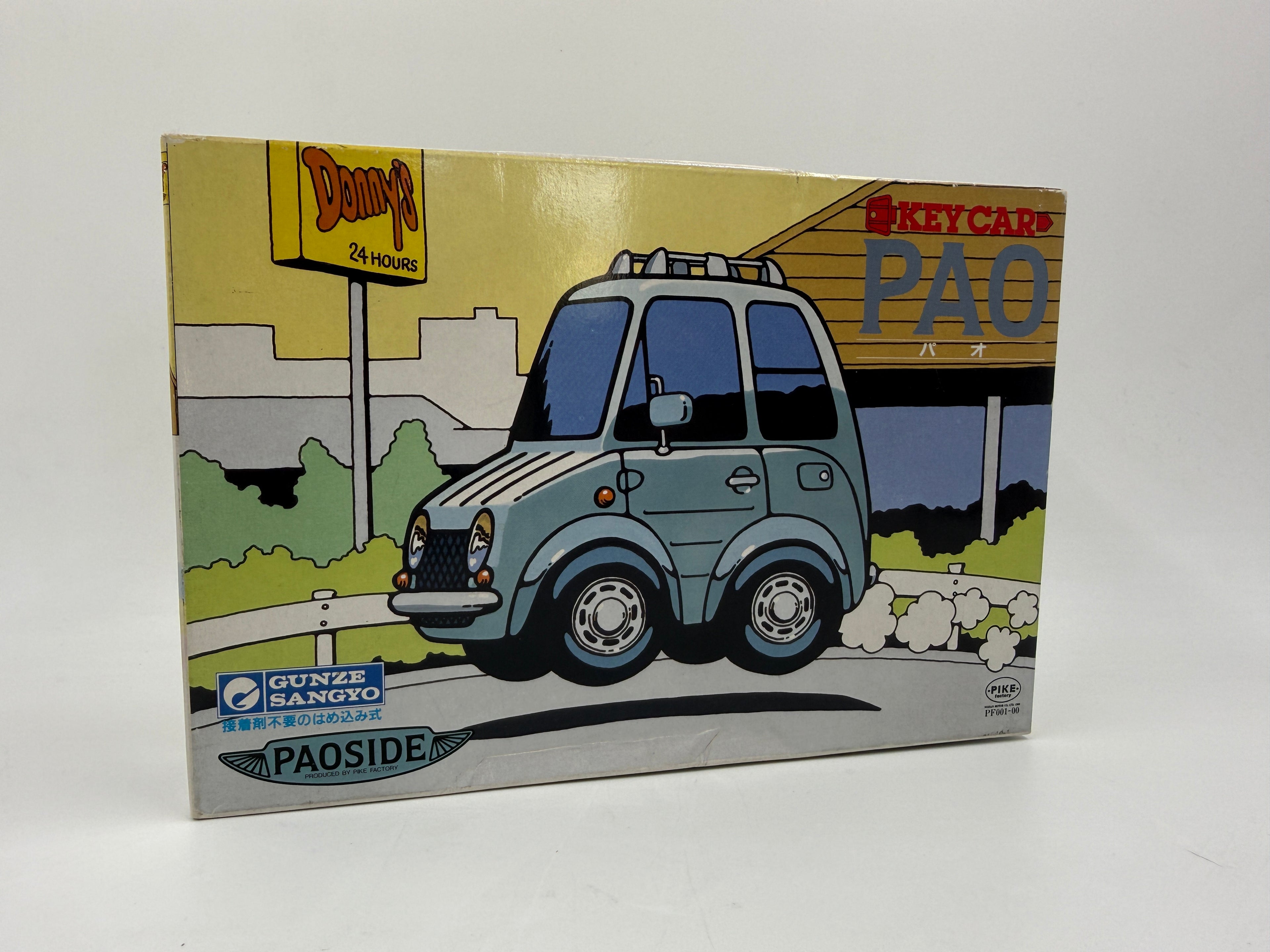 New 'old stock' Paoside Key Car Nissan Pao toy kit, PF 001-00