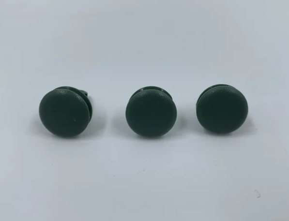 New Pao A-pillar fixings in 'Olive Grey' (green)