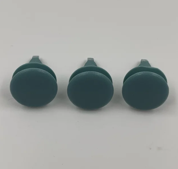 New Pao A-pillar fixings in (blue) 'Aqua Grey'