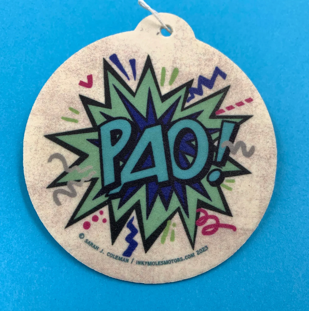 'PAO!' Air Fresheners for 2024, designed by Inkymole.