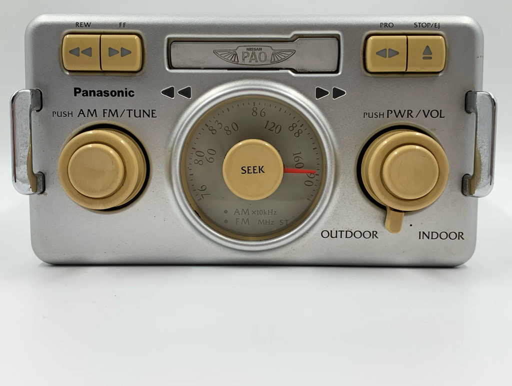 SOLD Used and original Nissan Pao stereo, optional extra