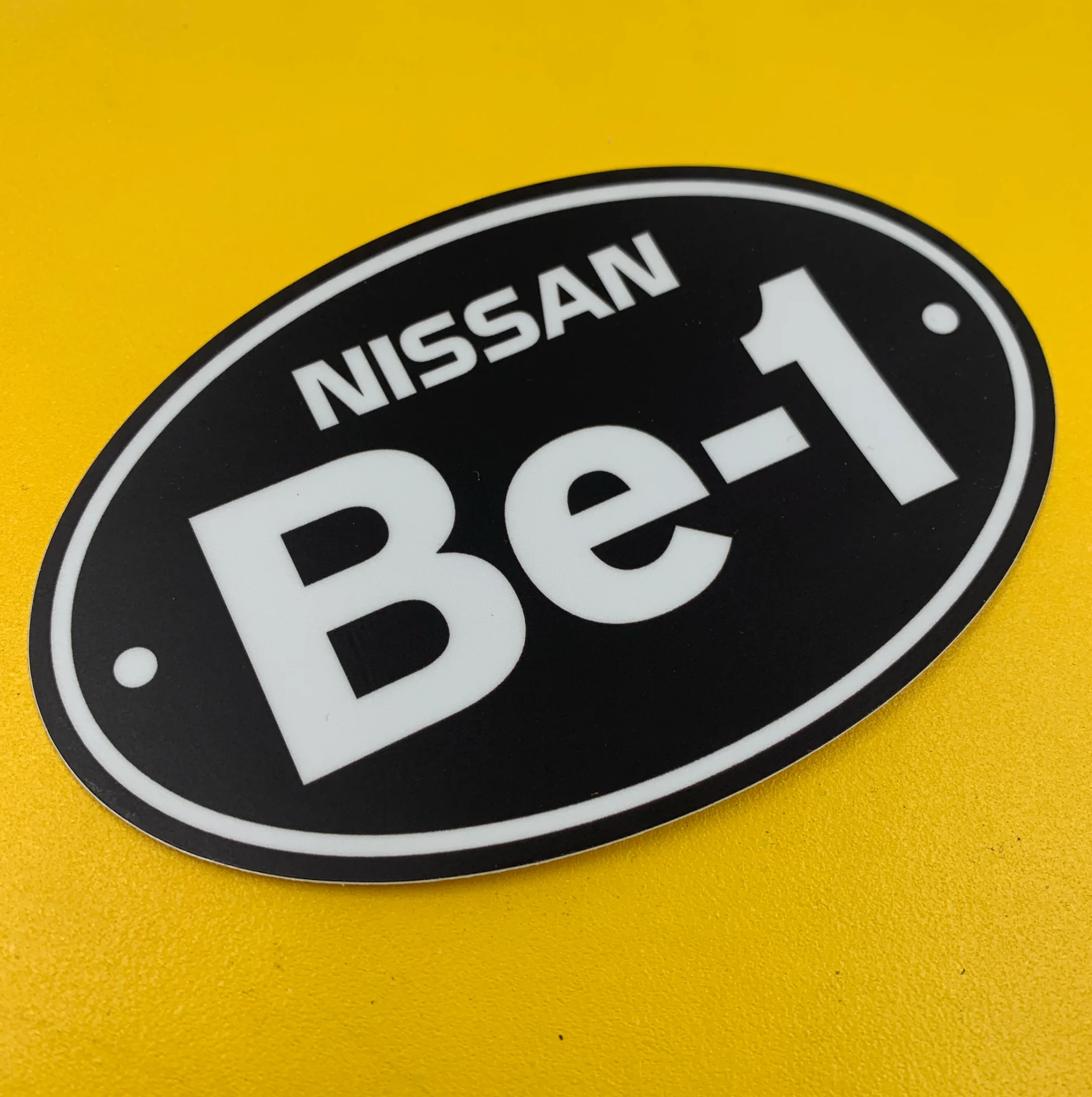 Buchan's Nissan Be-1 Decal