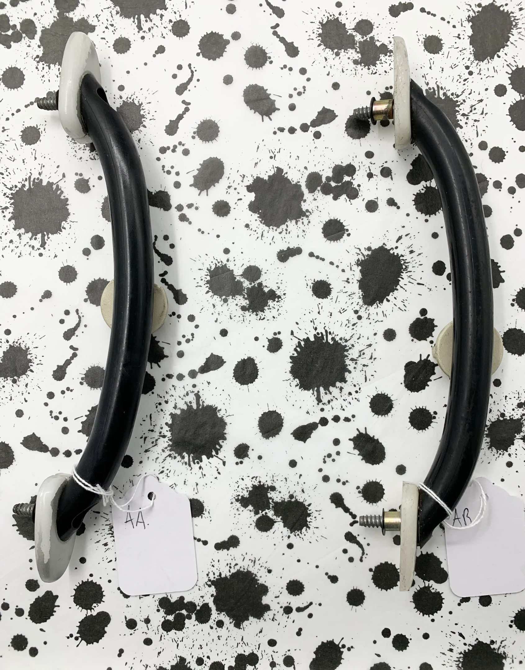 Nissan Pao black door handle/opener, used