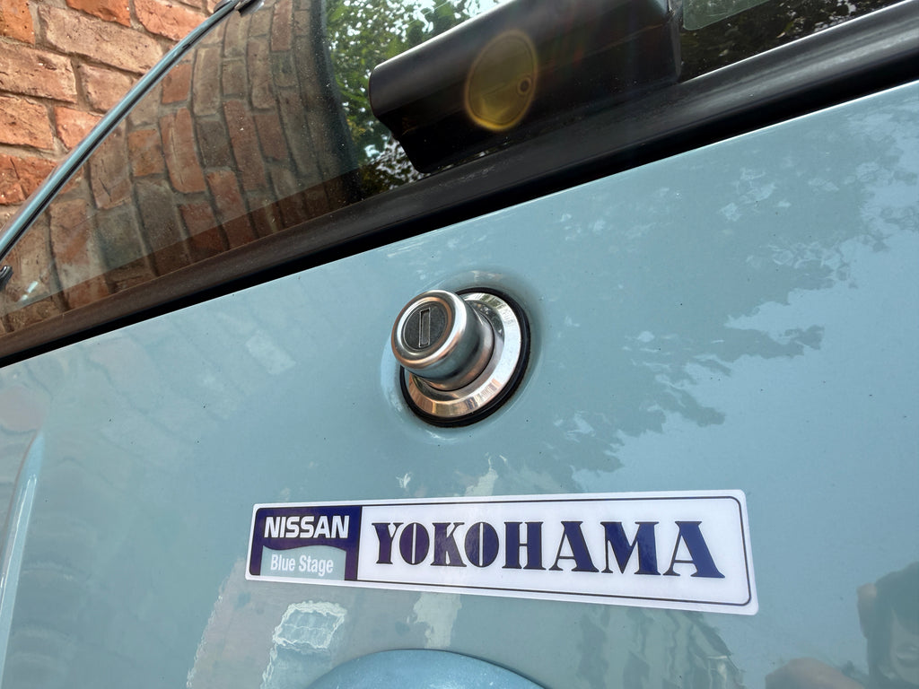 NISSAN YOKOHAMA Blue Stage dealership bumper sticker