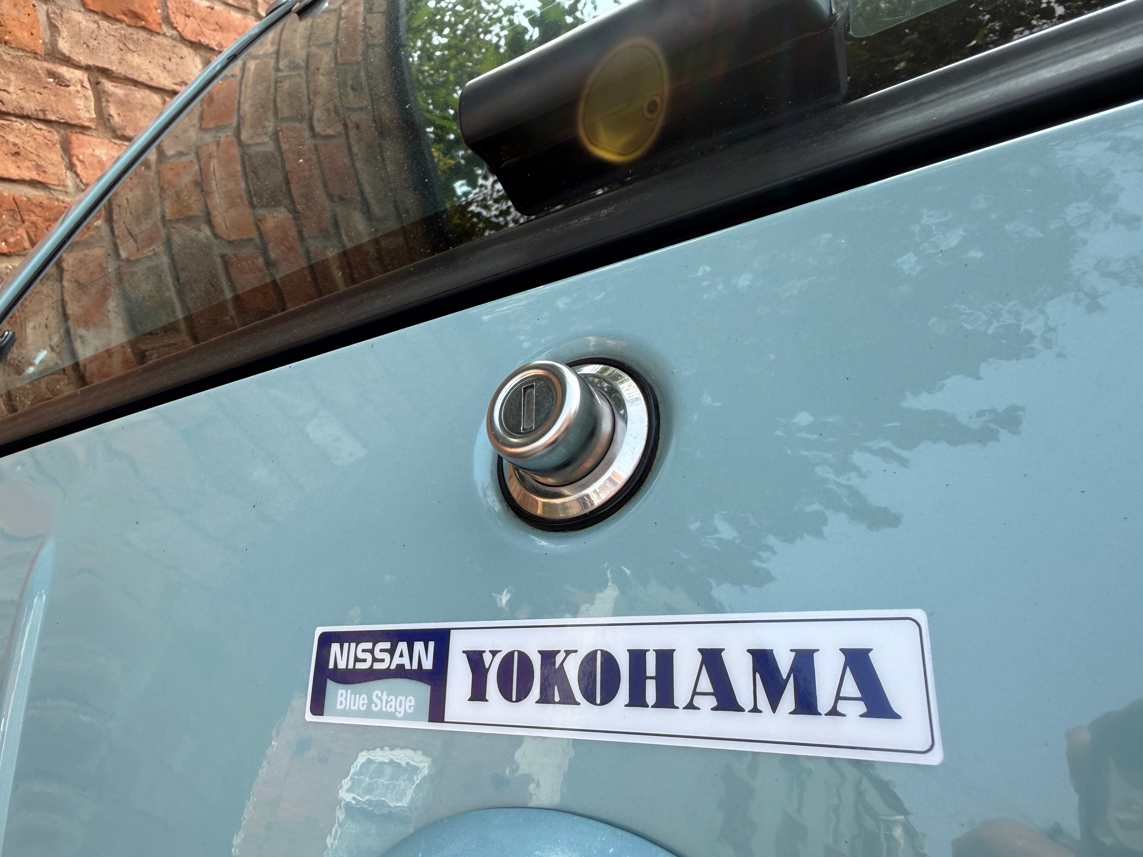 NISSAN YOKOHAMA Blue Stage dealership bumper sticker