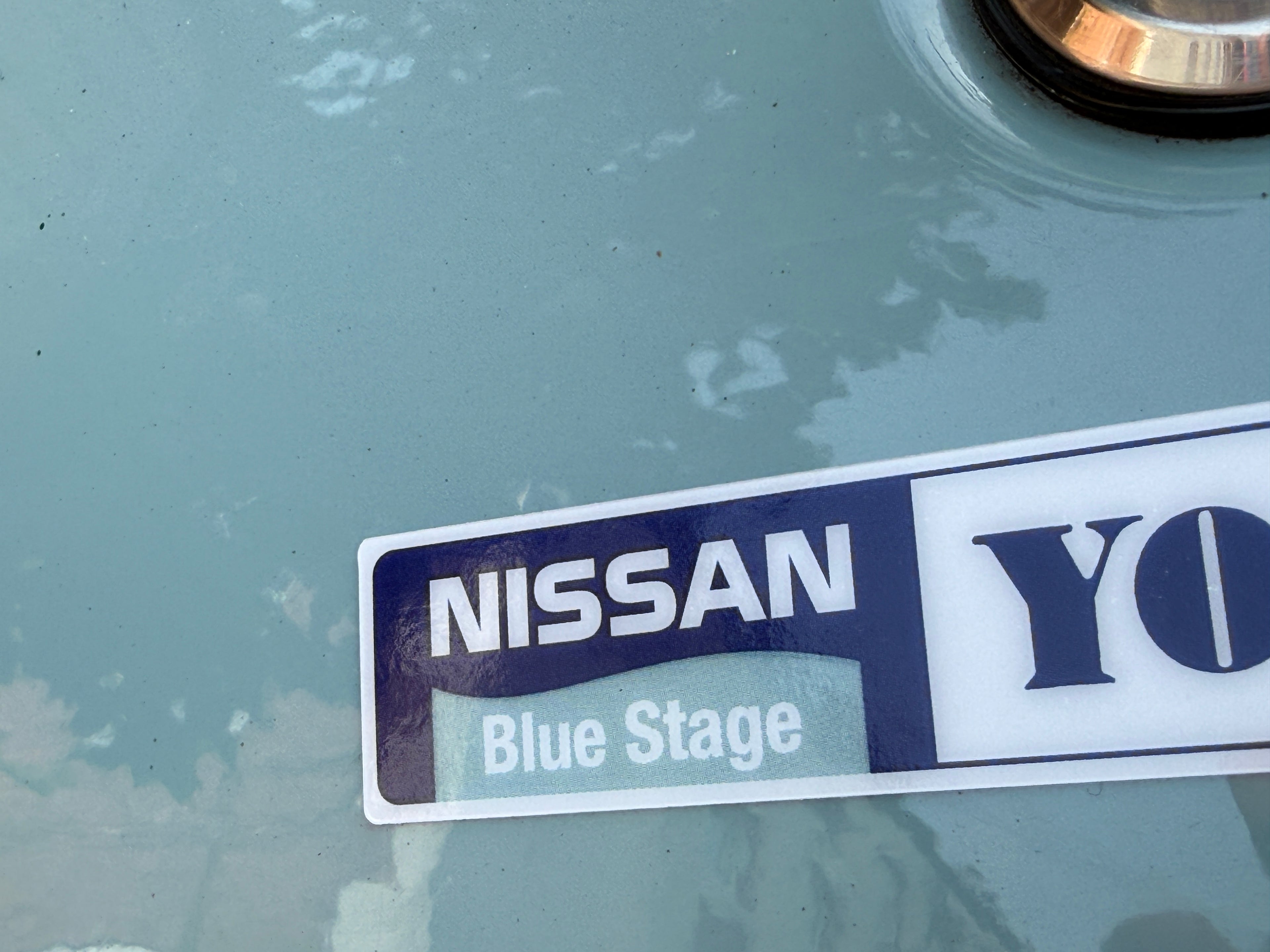NISSAN YOKOHAMA Blue Stage dealership bumper sticker