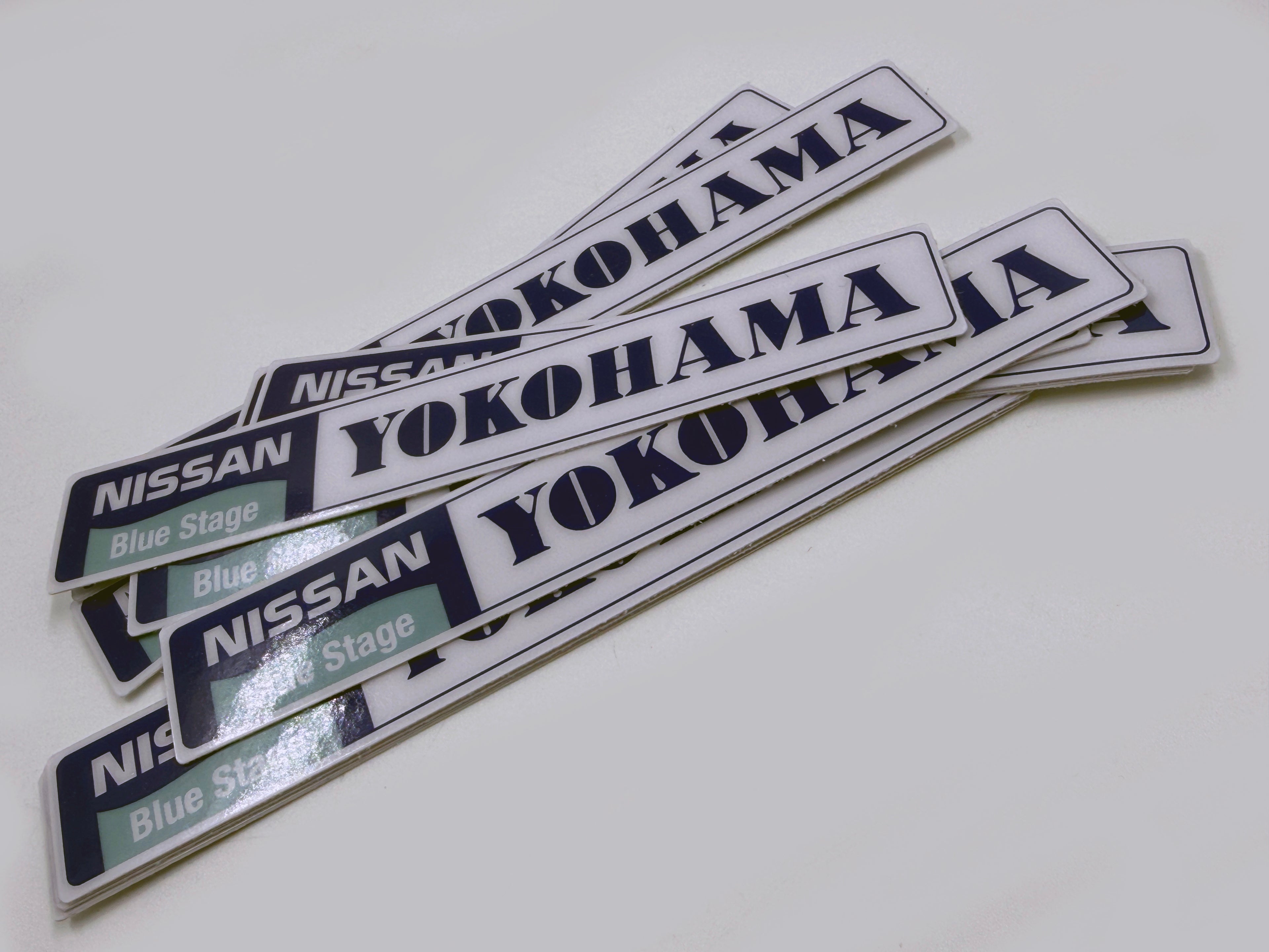 NISSAN YOKOHAMA Blue Stage dealership bumper sticker