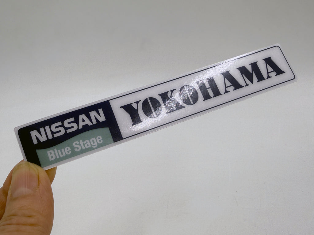 NISSAN YOKOHAMA Blue Stage dealership bumper sticker